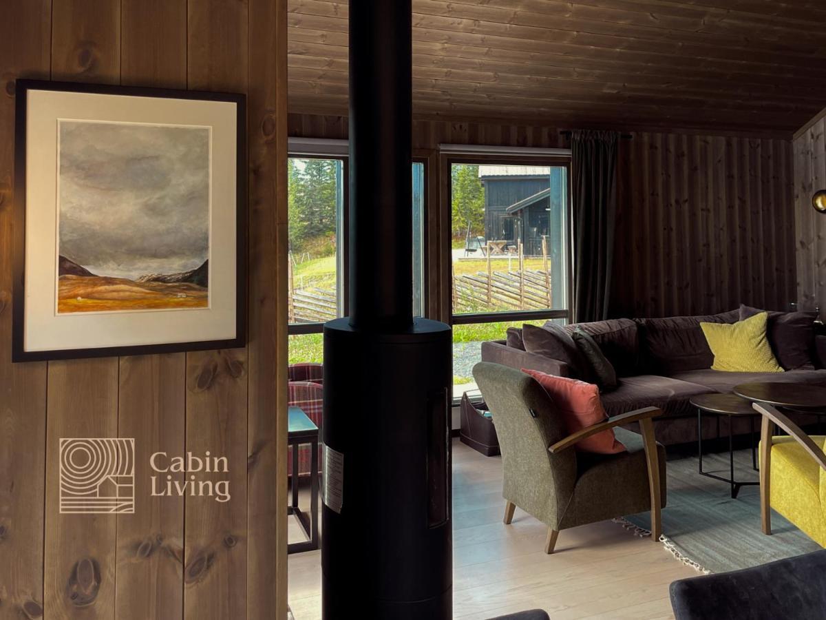 Modern Unique Cabin Fantastic Location Skeikampen Svingvoll Zewnętrze zdjęcie